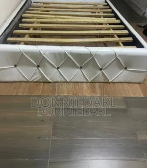 Leather Double Bed Frame