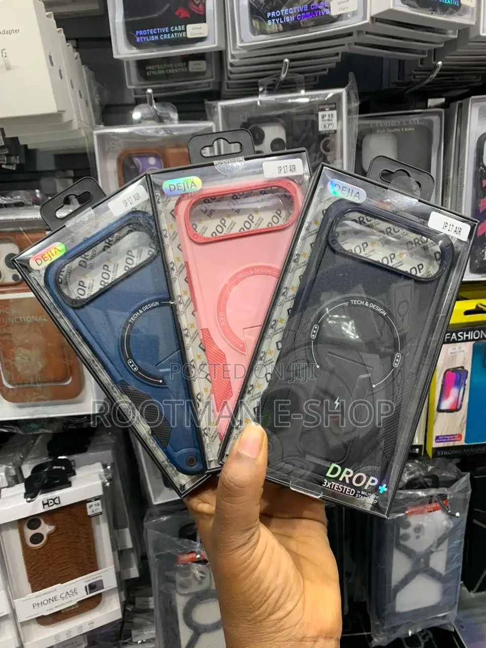 Dejia Shockproof Drop+ Case for iPhone 17 Air to 17 Pro Max
