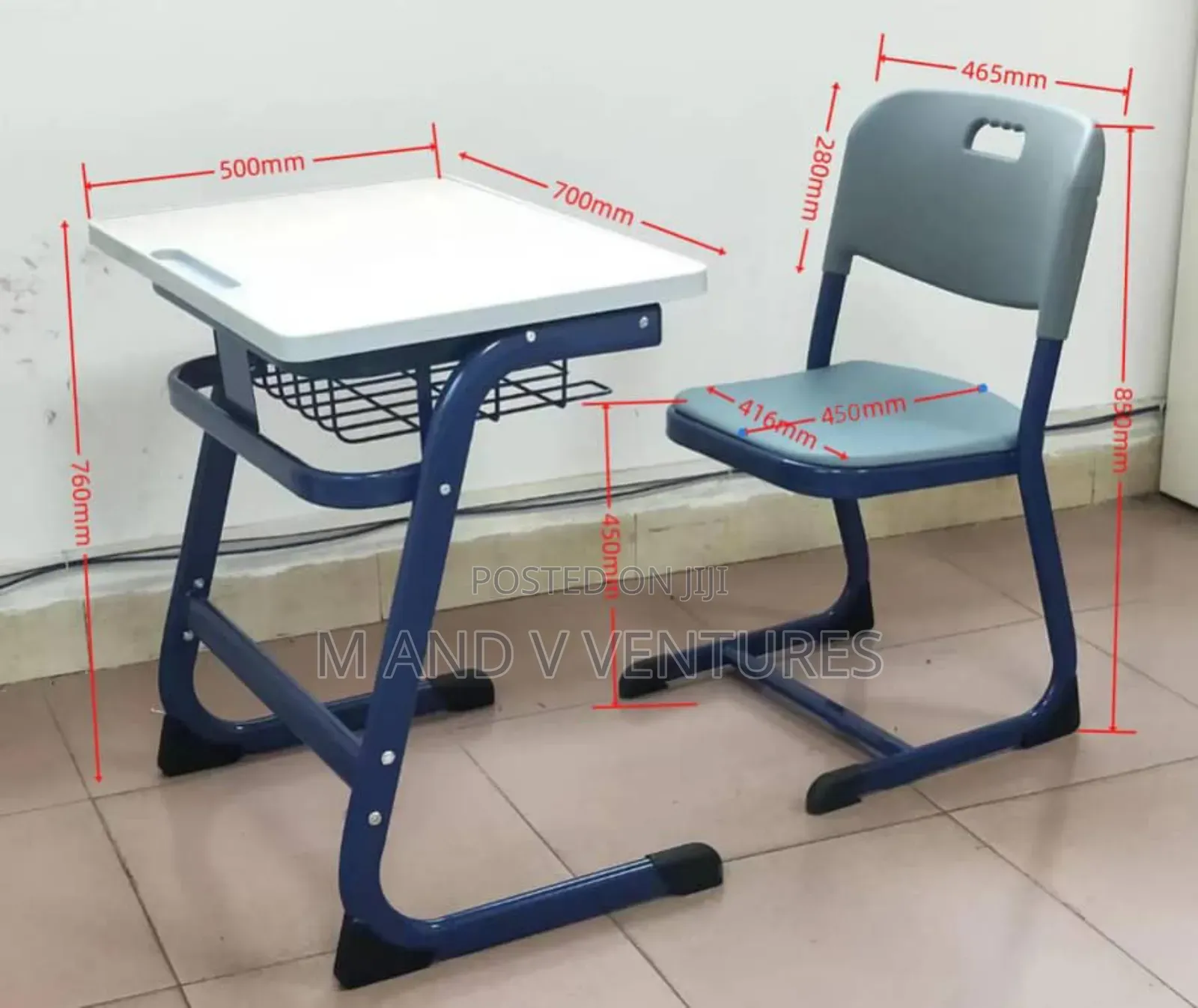 Tertiary Study Table And Chair Set