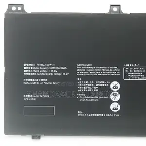 Laptop Battery for Huawei Matebook, Hb4692j5ecw-31, D15 Bob-Wae9p
