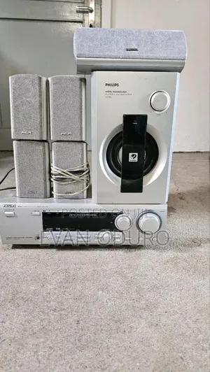 Powerful Philips Avr Home Theater 5.1 Bluetooth,Usb,Radio,Dvd,Optical