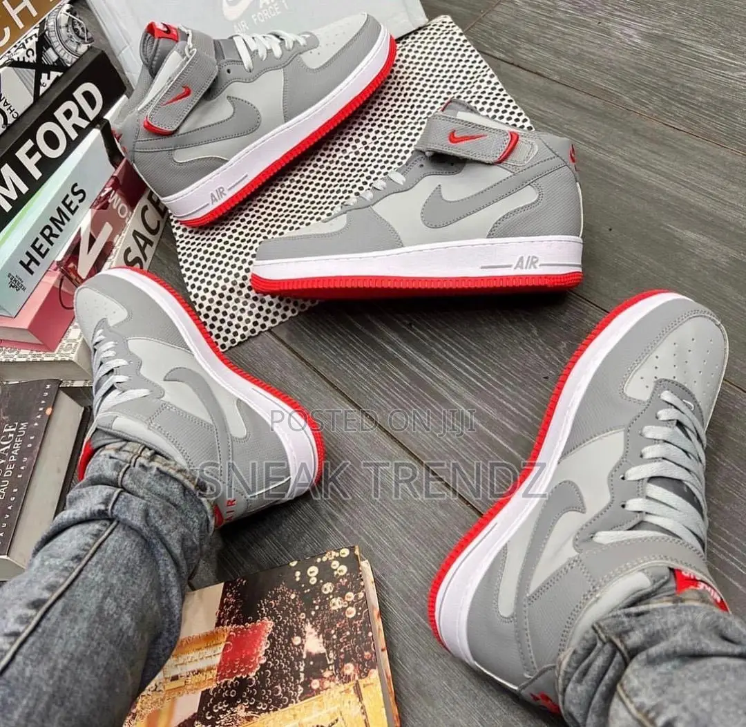 Nike Air Force 2 Long Greywhite