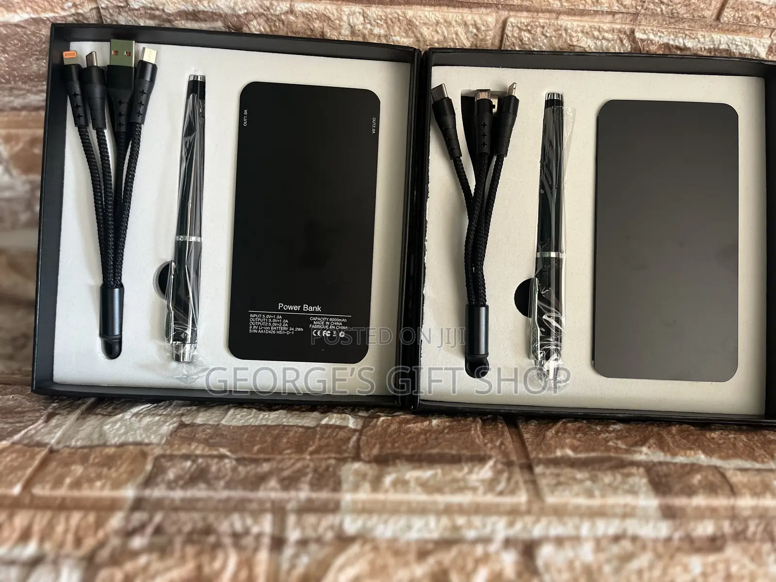 (6000w)Power Bank And Pen Set