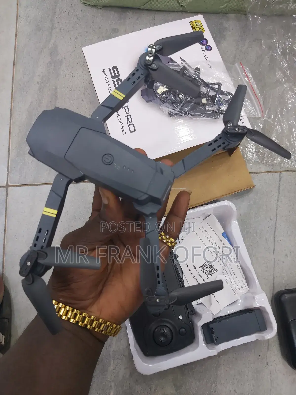 Drone E998 Pro Micro Foldable Drone Set