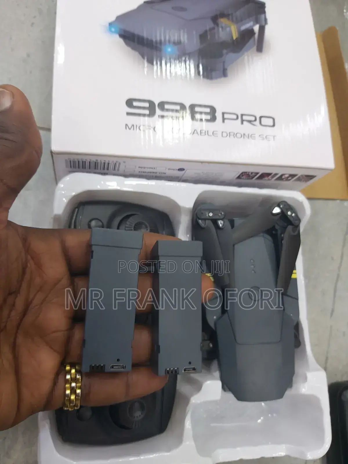 Drone E998 Pro Micro Foldable Drone Set