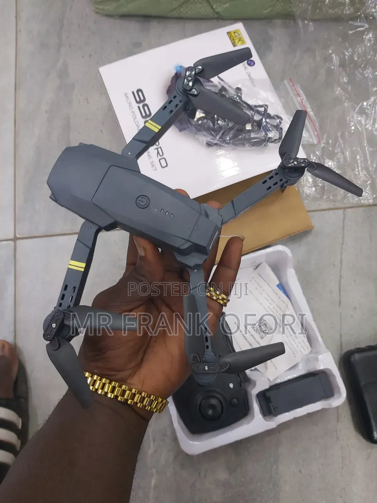 Drone E998 Pro Micro Foldable Drone Set