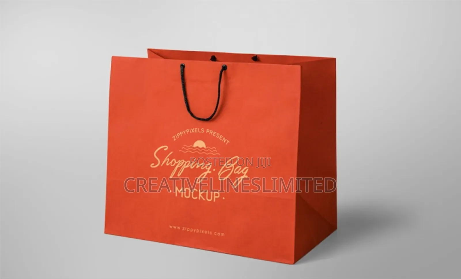 Orange Paperbags
