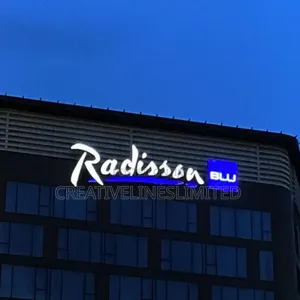 Building Top Signage