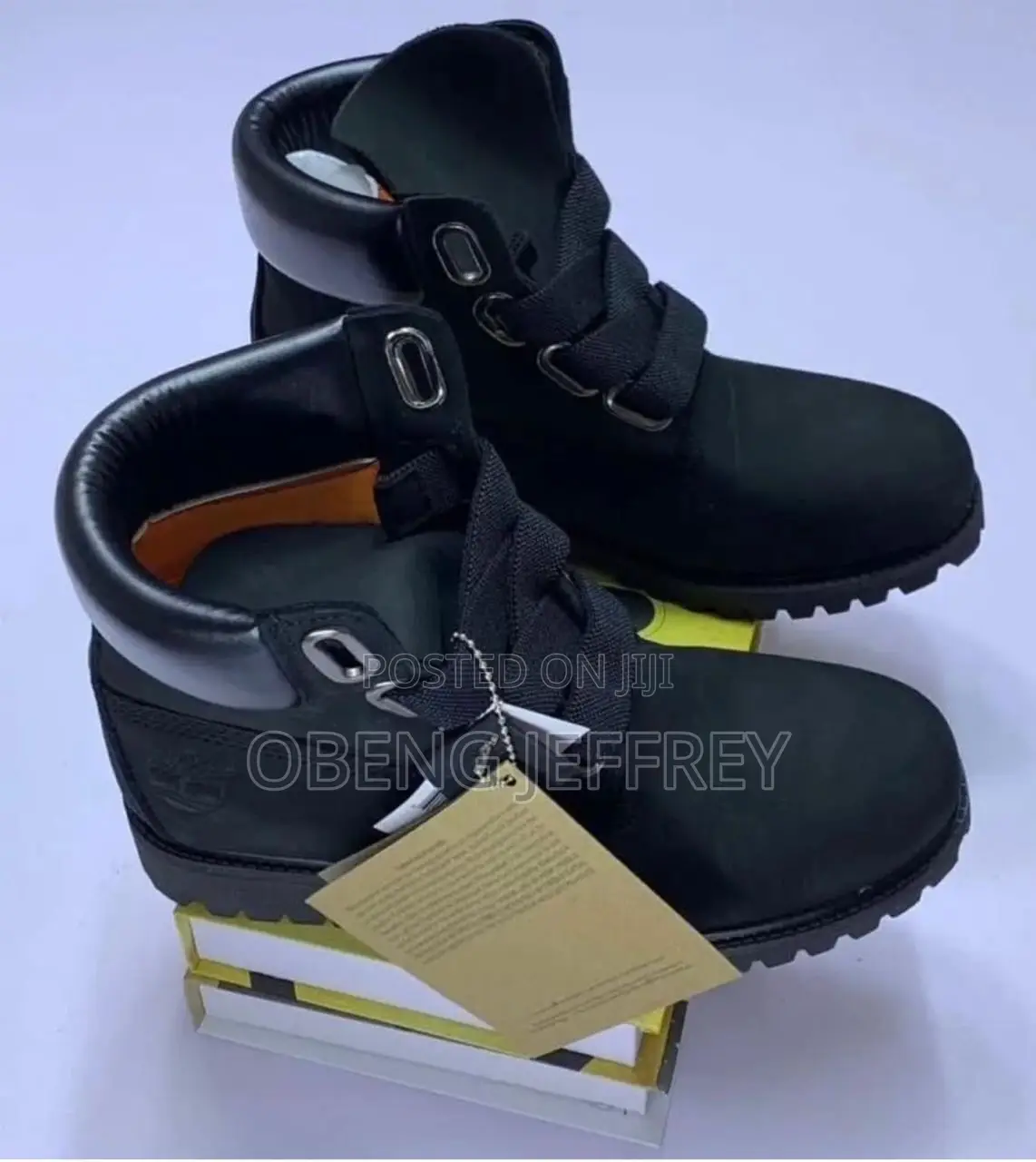 Original Timberland Boot Big Lace Black