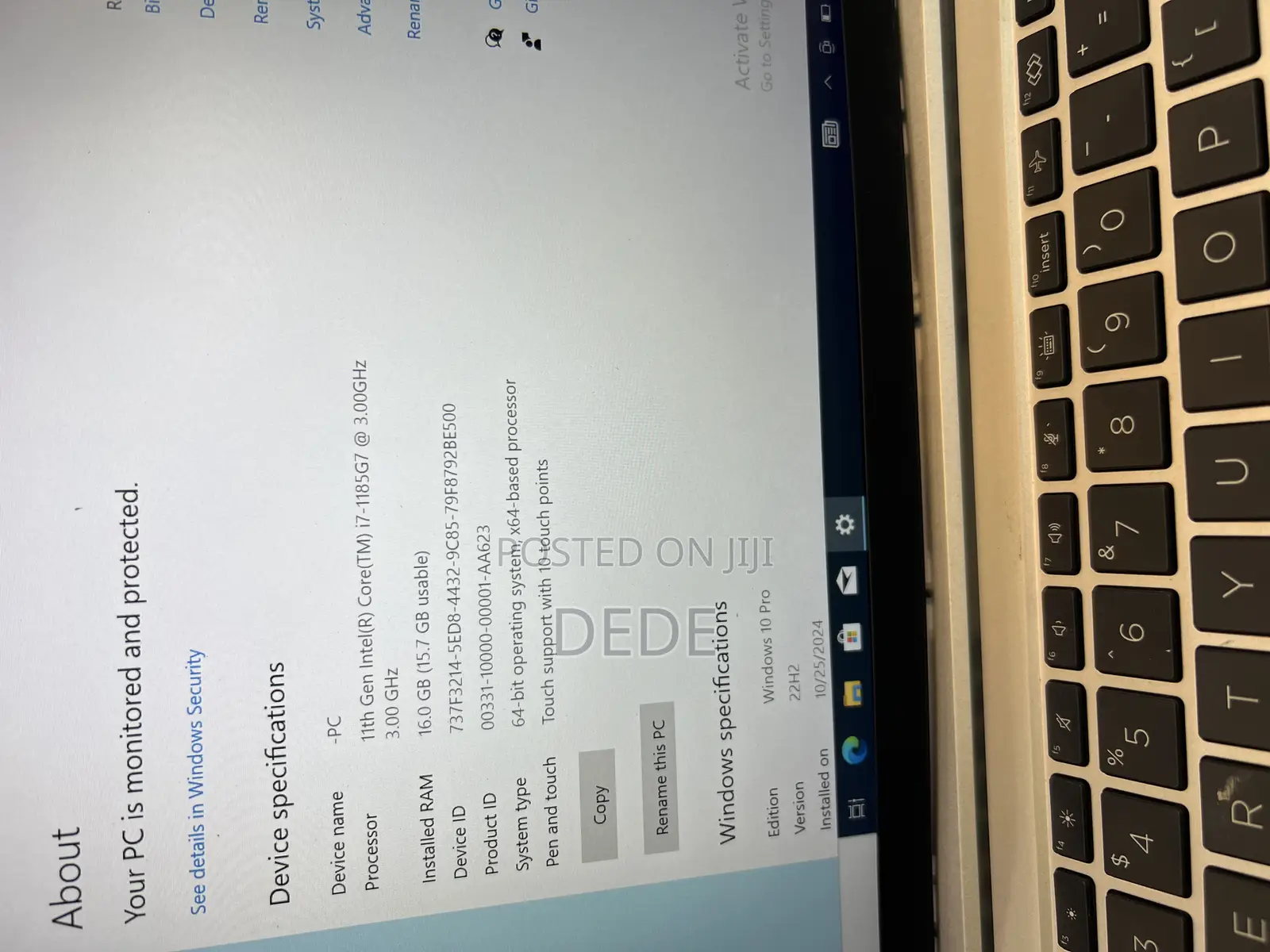 New Laptop HP EliteBook 840 G7 1GB Intel Core i7 SSD 512GB