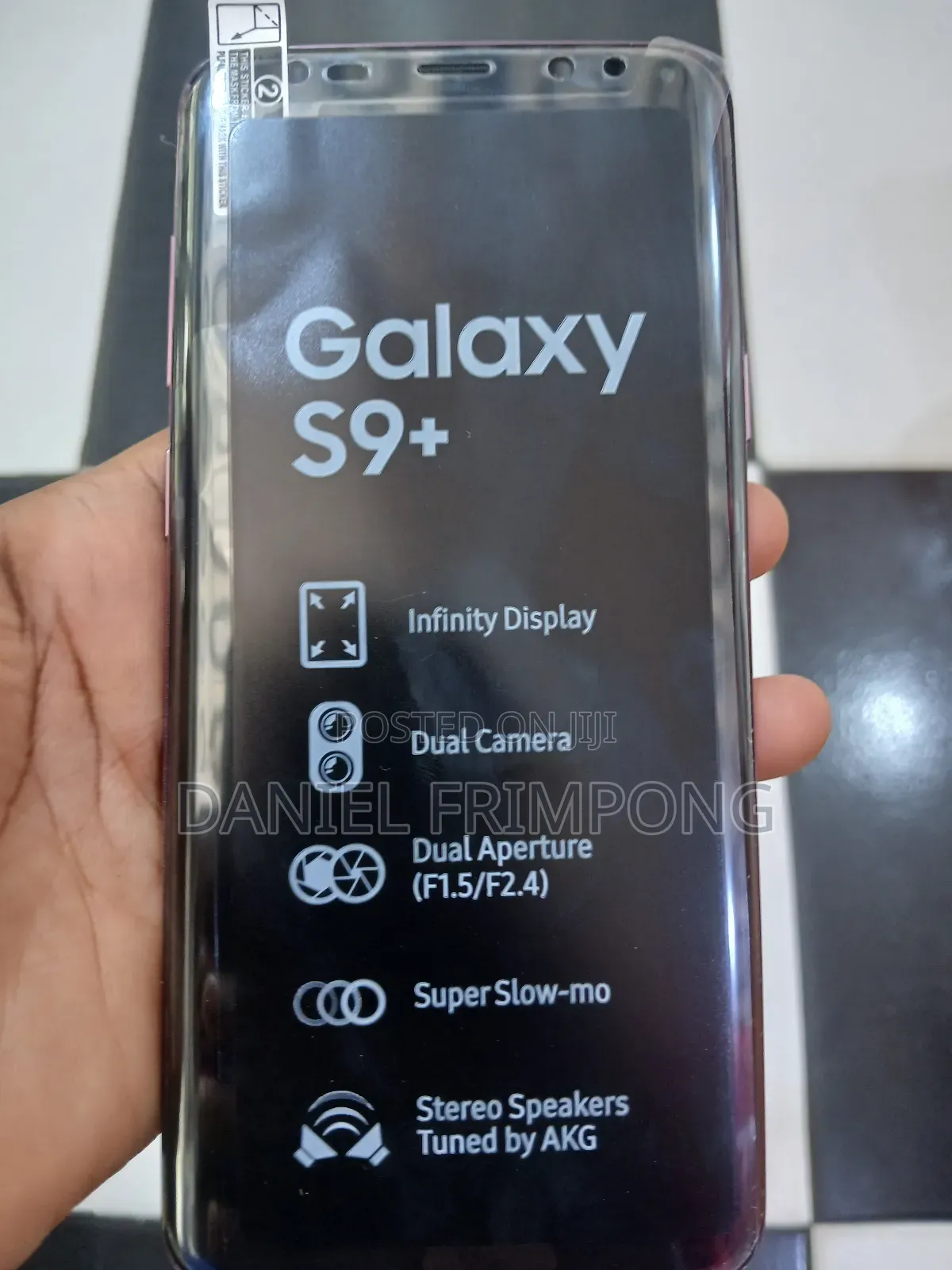 Samsung Galaxy S9 Plus 64 GB Black