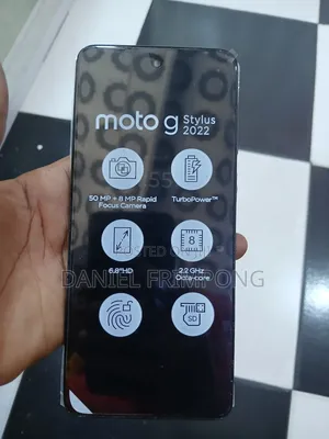 Motorola Moto G Stylus 5G (2022) 128 GB Black