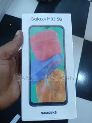 New Samsung Galaxy M33 5G 128 GB Black