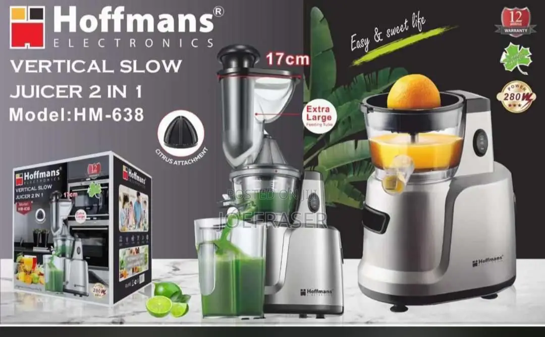 Original Hoffman 2 in 1 Juicer