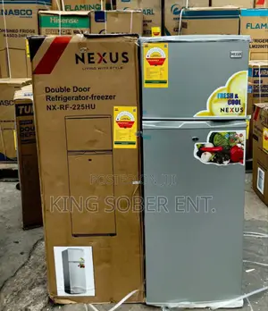 Nexus 204l Double Door Fridge