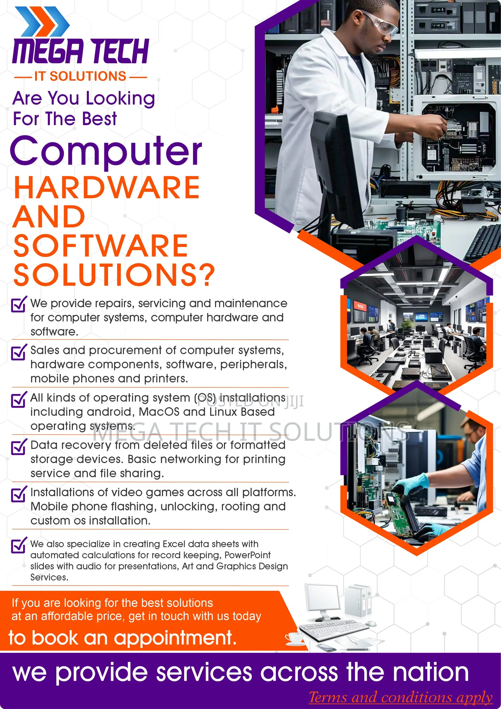 Professional It Service Computer Repairs