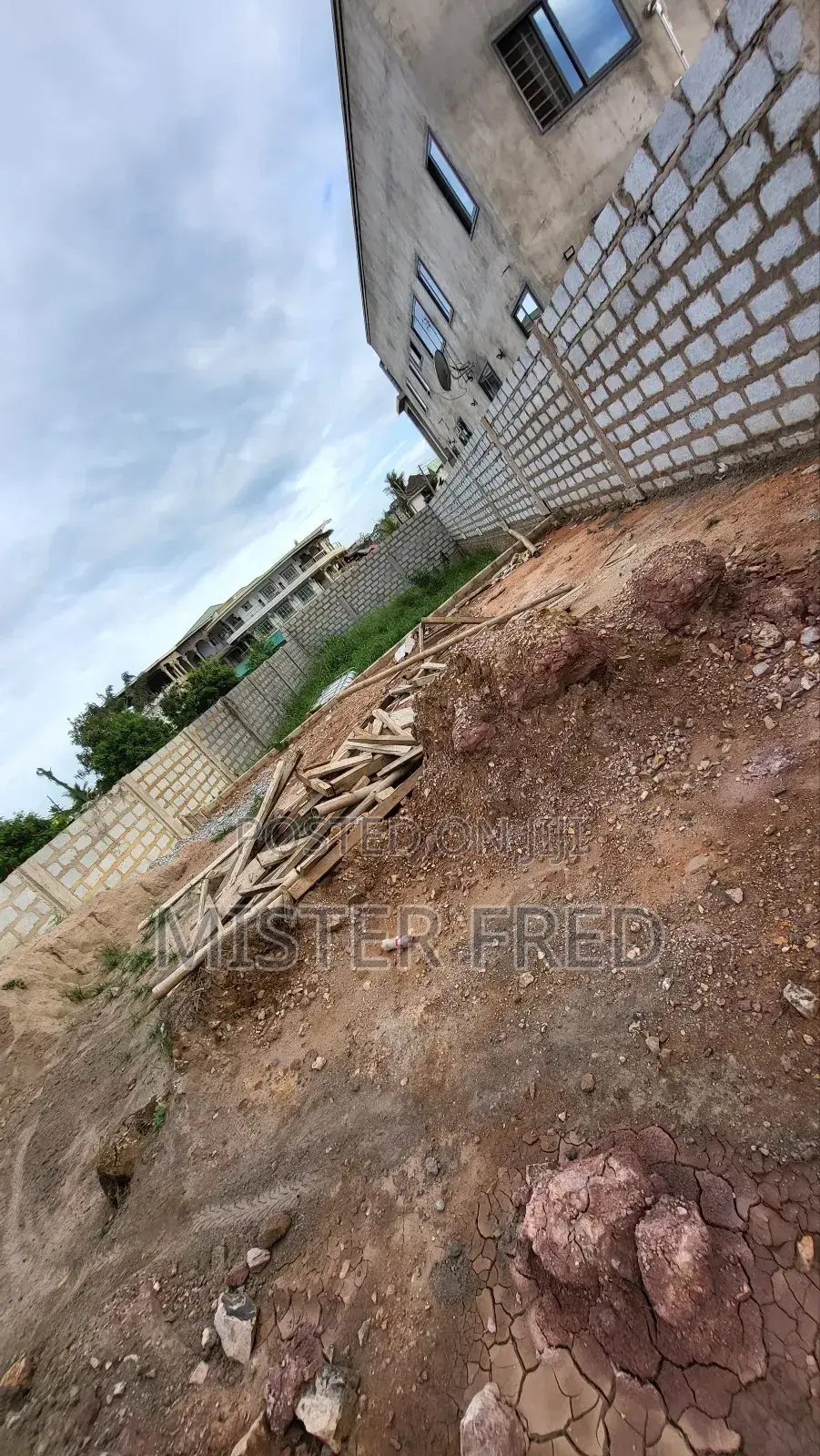 Fenced Land for Sale at Old Barrier