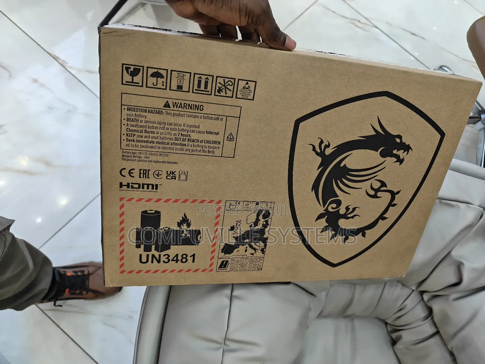 New Laptop MSI Katana 15 16GB Intel Core i7 SSD 1T