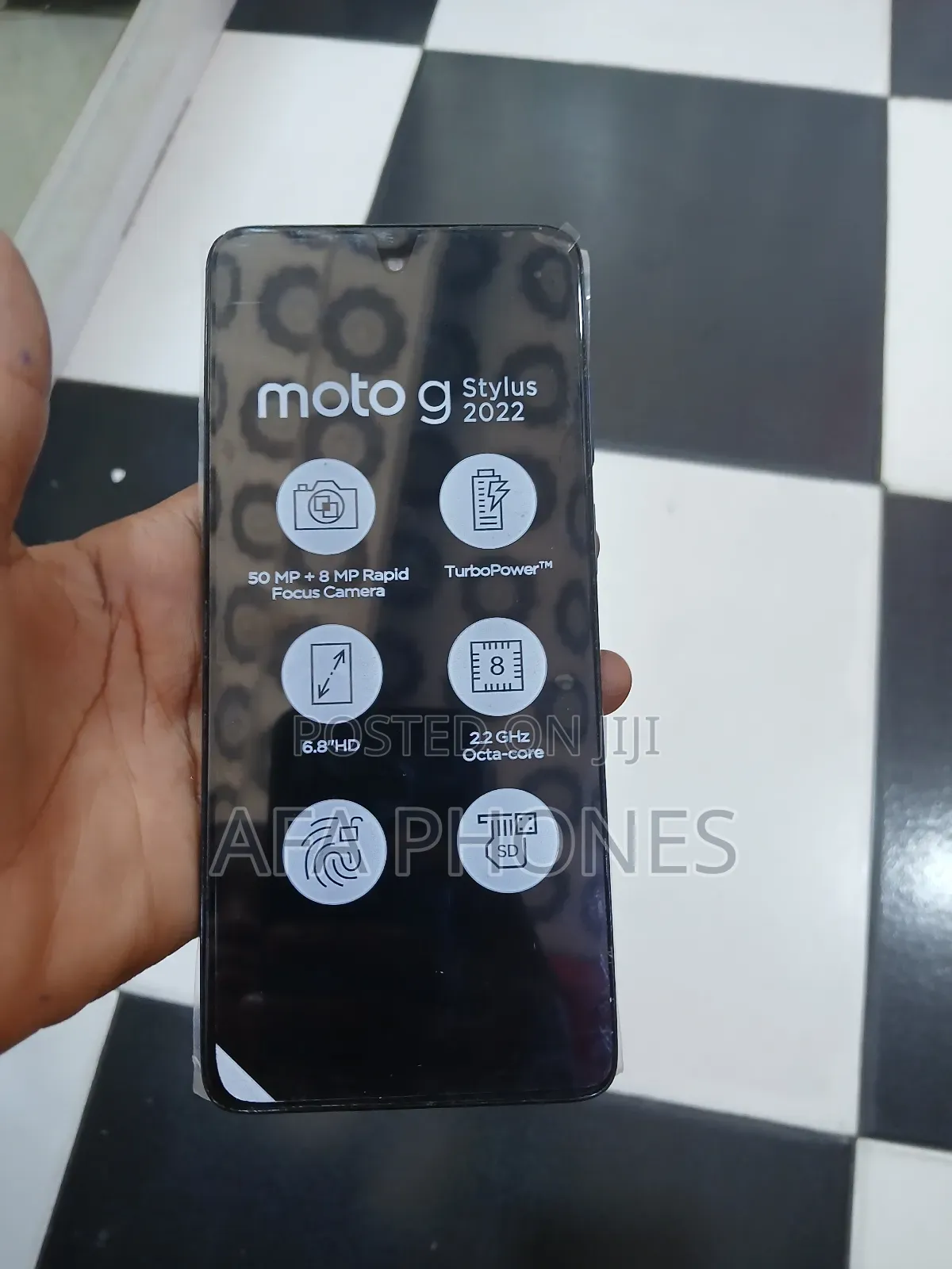 Motorola Moto G Stylus (2022) 128 GB Black