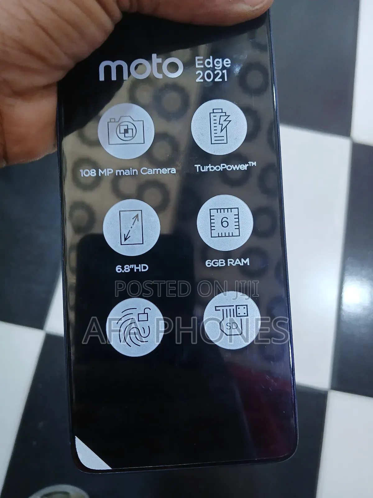 Motorola Edge 5G 2021 256 GB Black