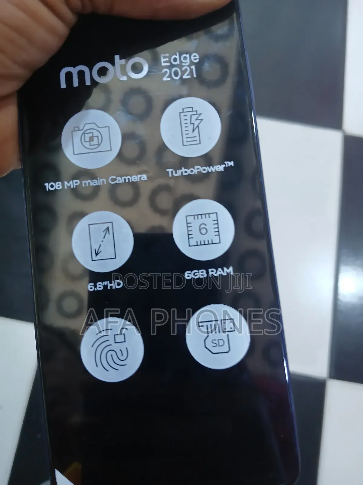 Motorola Edge 5G 2021 256 GB Black