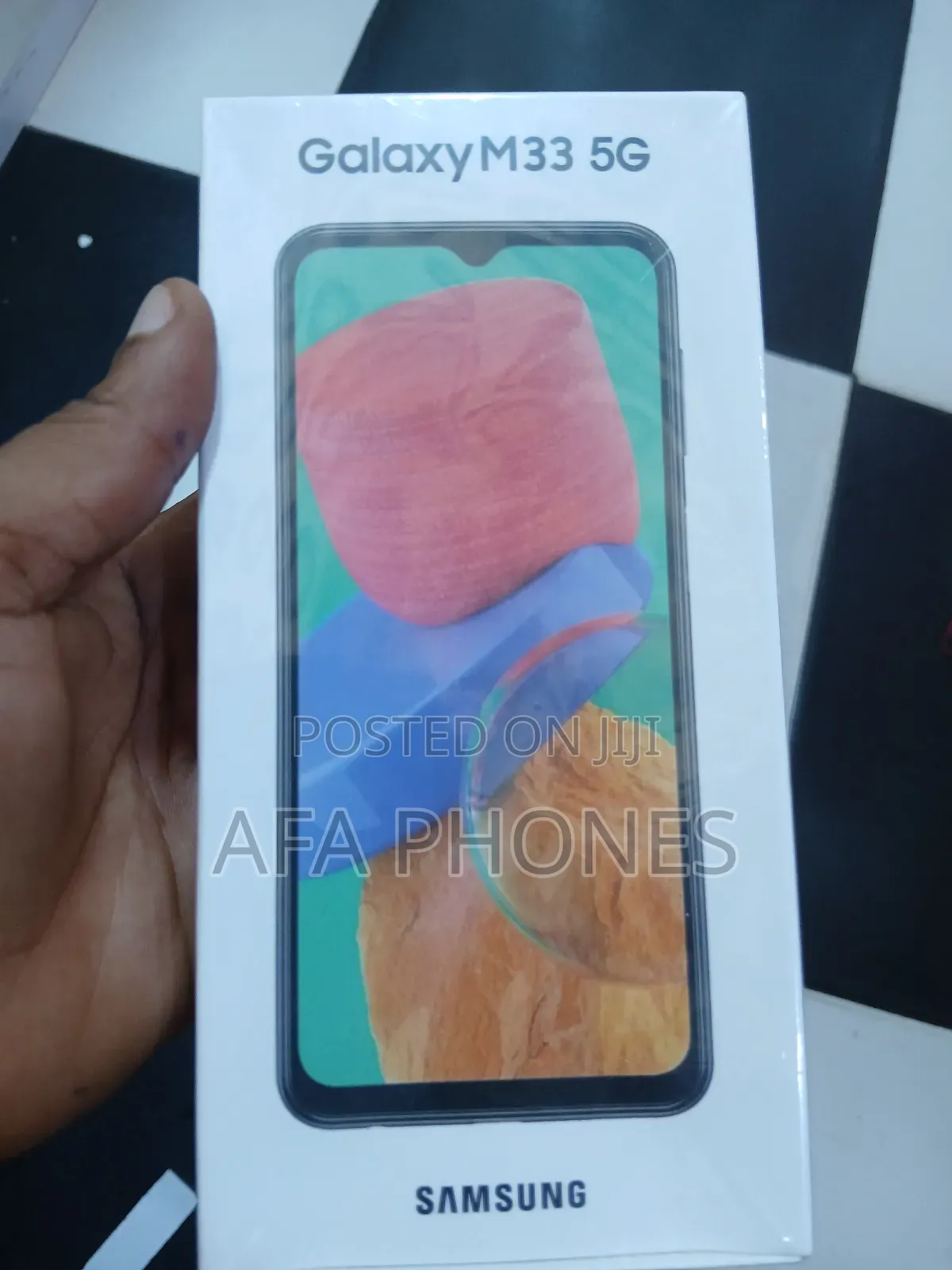 New Samsung Galaxy M33 5G 128 GB Blue
