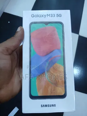 New Samsung Galaxy M33 5G 128 GB Blue