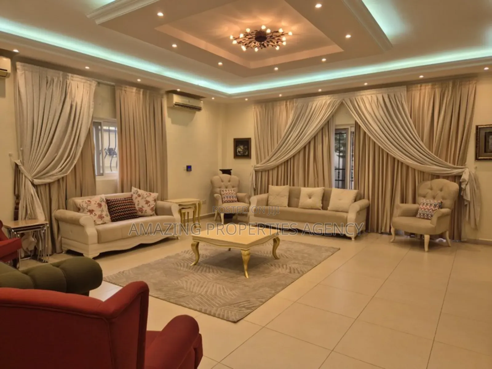 Furnished 4bdrm House in Dzorwulu for rent