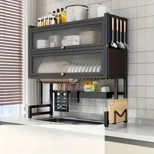 2-Tier Over the Sink Dish Rack ( Cover)