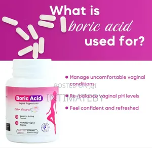 Boric Acid Intimate Care – 30 Suppositories