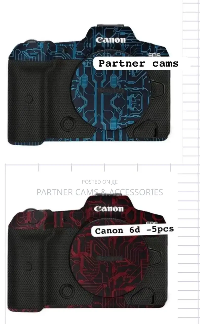 Canon 6d Camera Skin Sticker