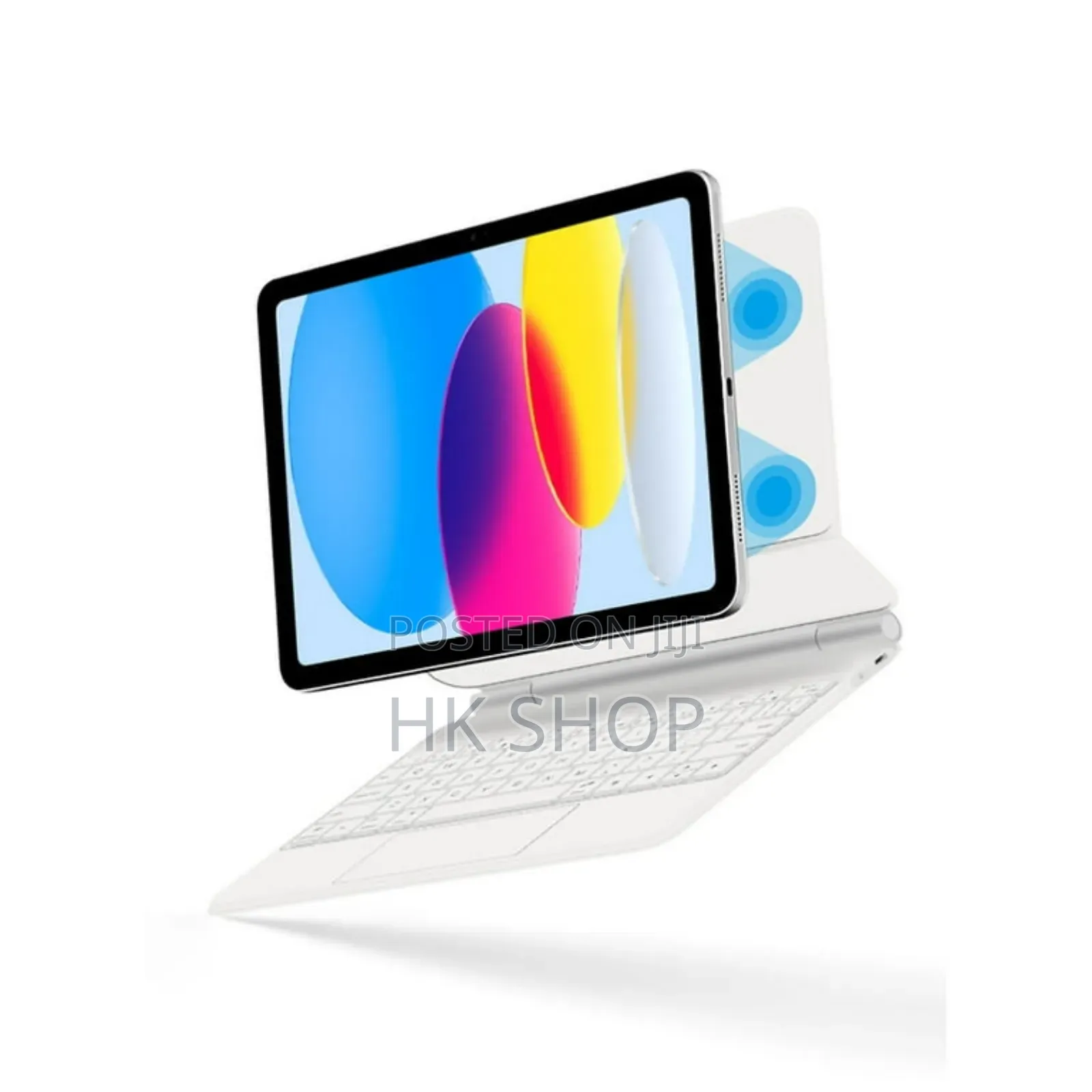 White Magic Keyboard For Apple iPad 11th Generation A16 2025