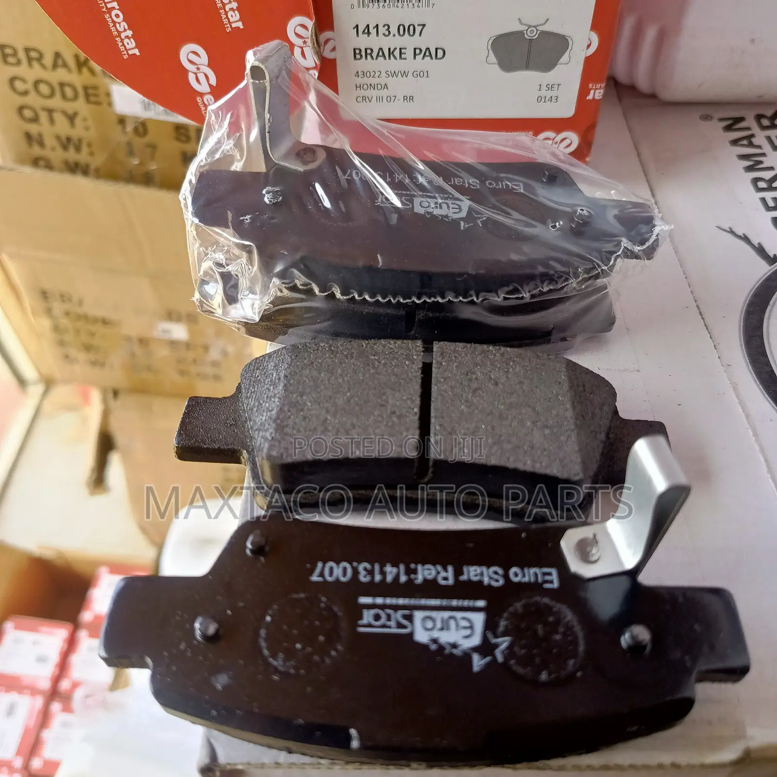 Eurostar 43022sww G01 Brake Pad for Honda CRV 07