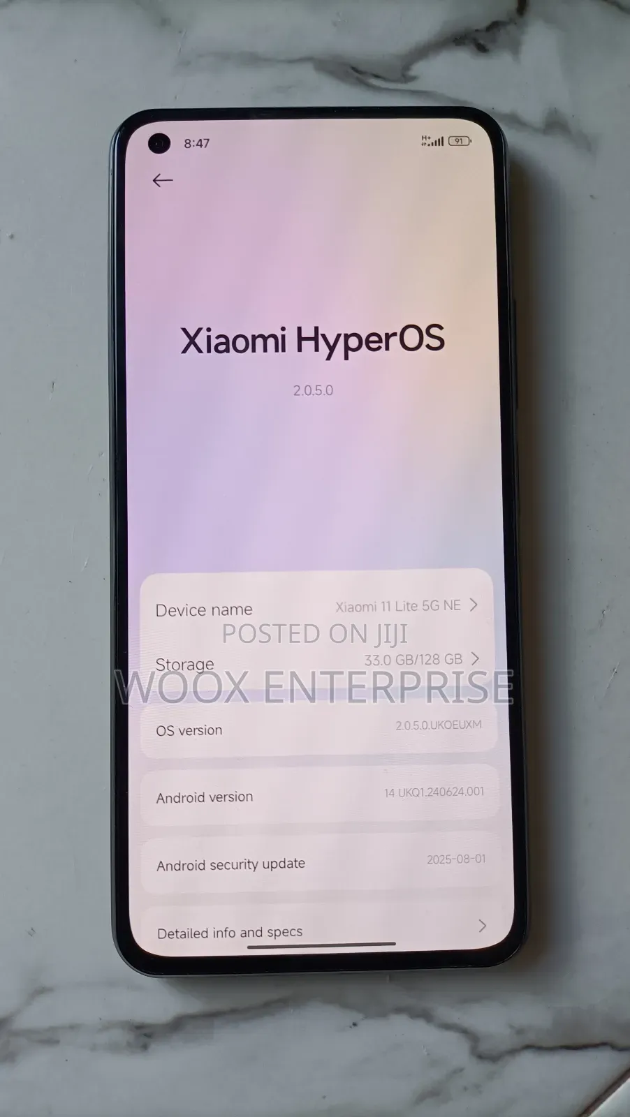 Xiaomi 11 Lite 5G NE 128 GB