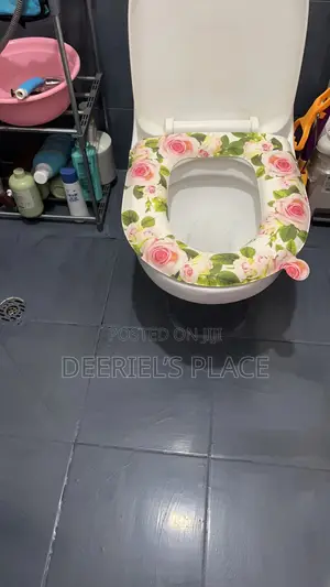 Floral Toilet Seat Cover