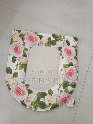 Floral Toilet Seat Cover