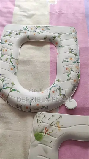 Floral Toilet Seat Cover