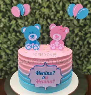 Gender Reveal Cake