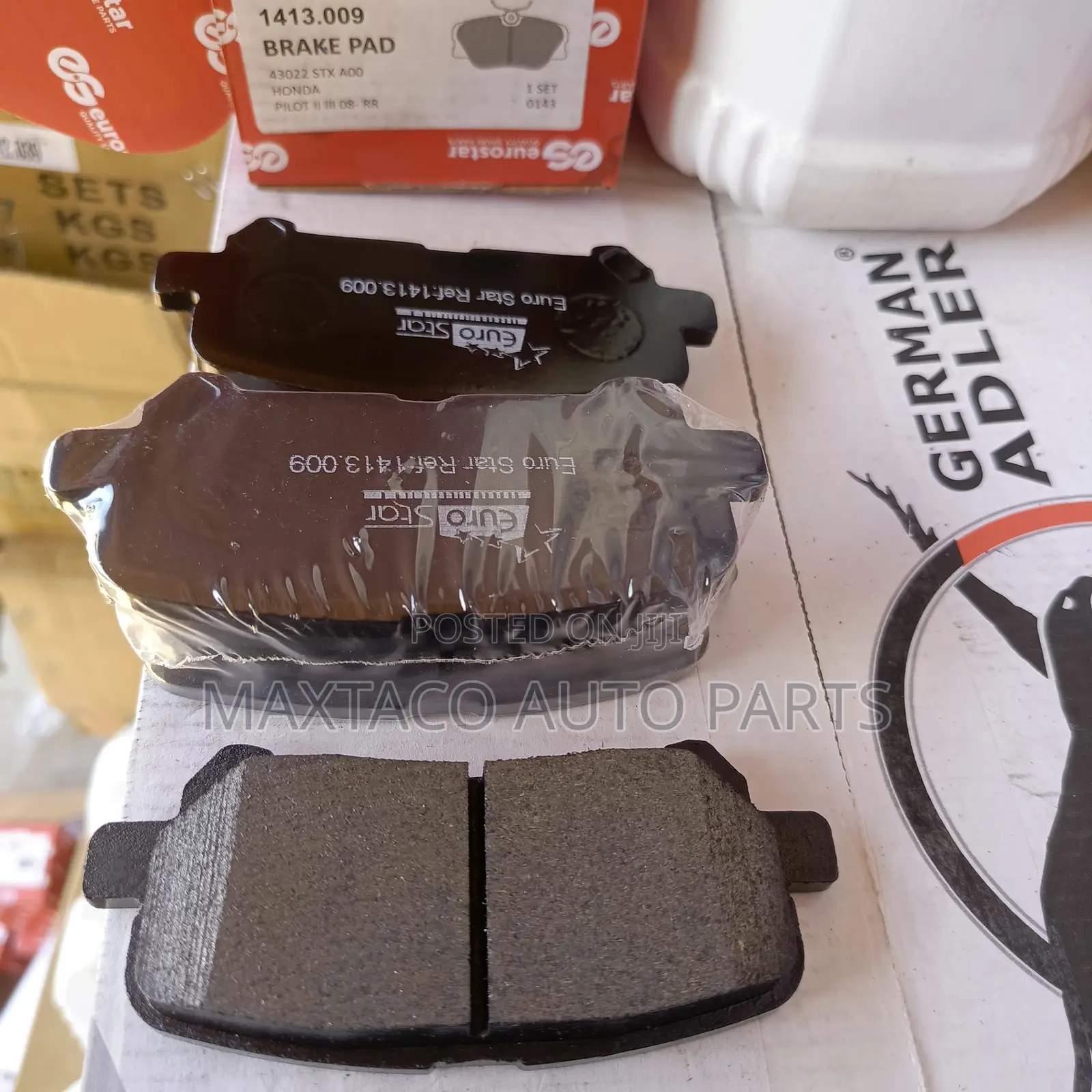 Eurostar 43022-STX A00 Brake Pad for Honda Pilot