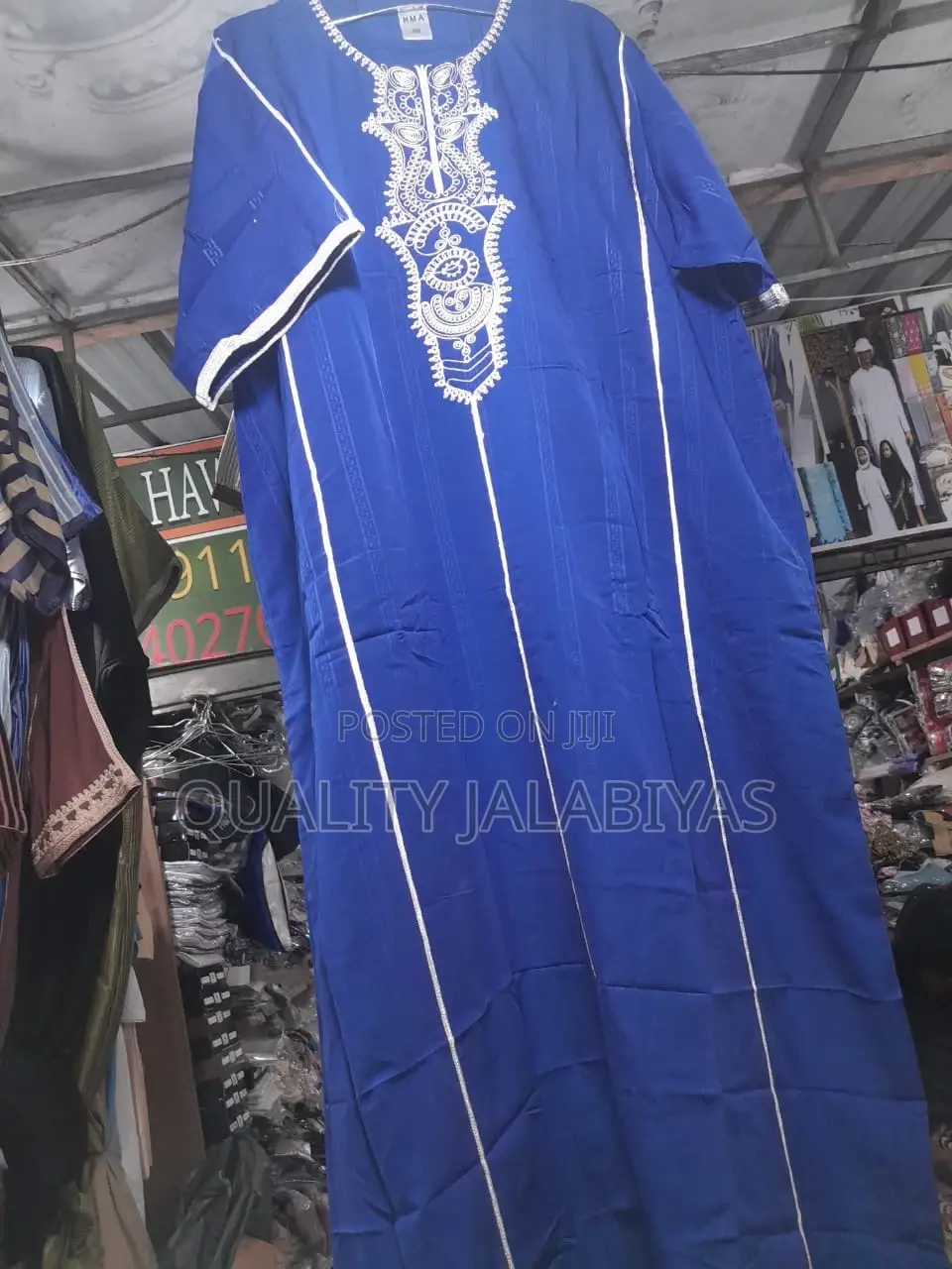 Quality Jalabiya Shortsleeved