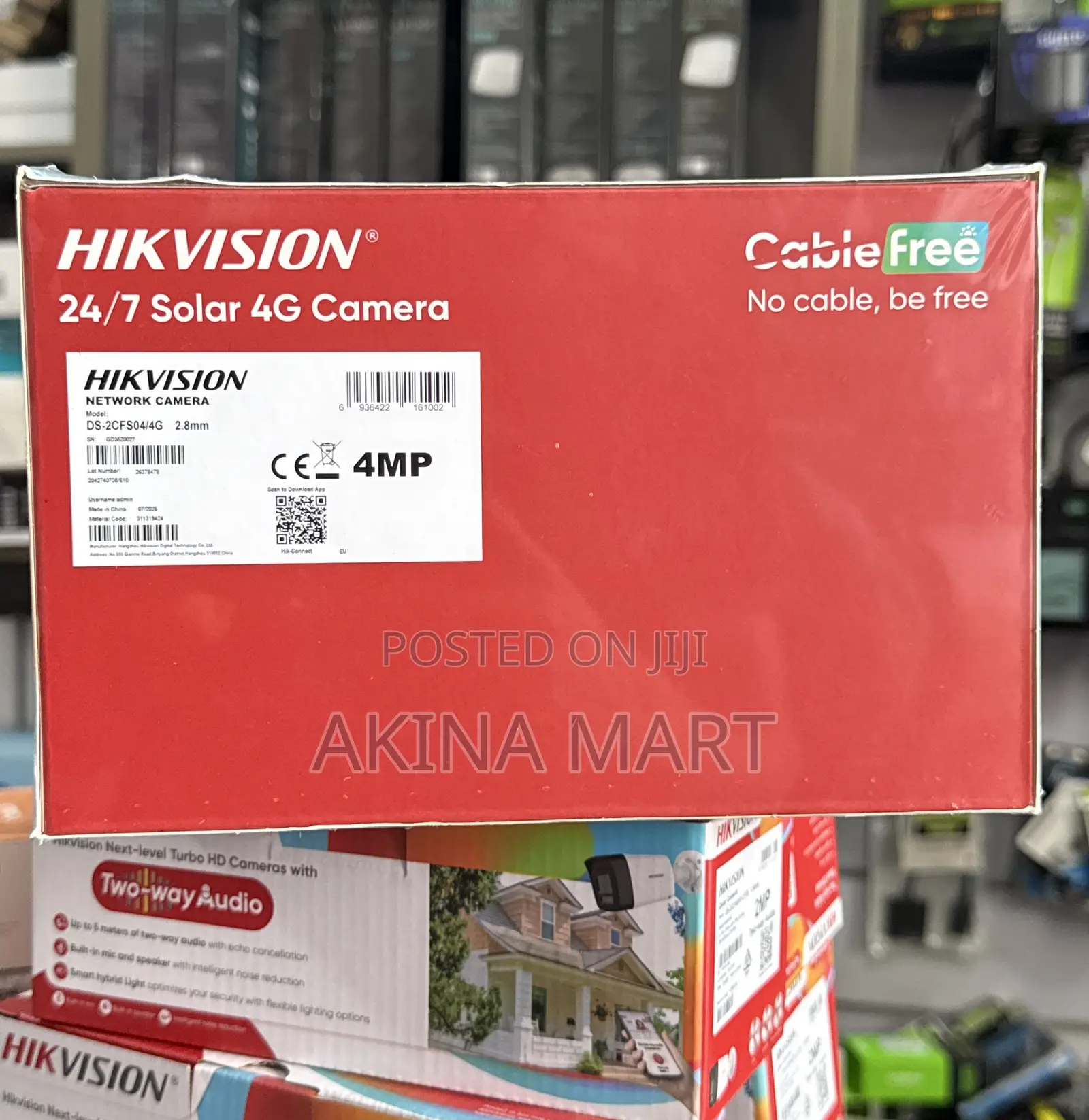 Hikvision 4g Solar Camrea Aov S04