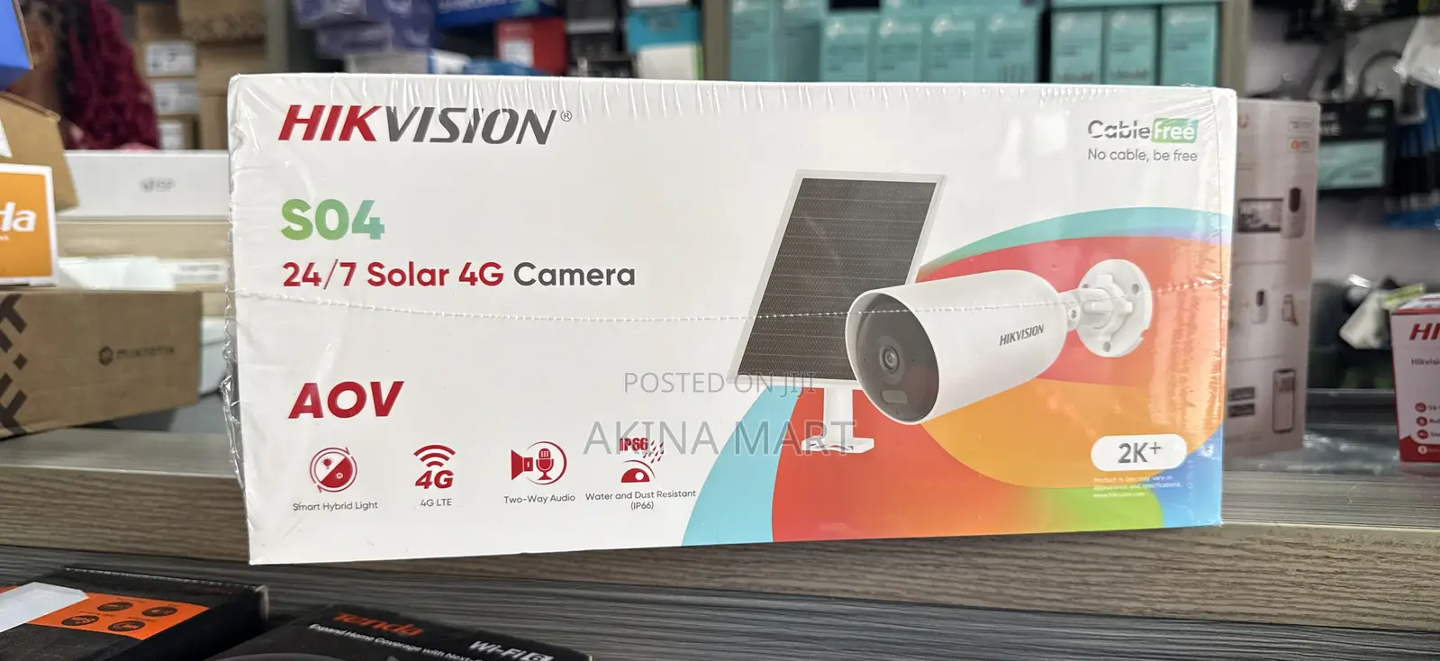 Hikvision 4g Solar Camrea Aov S04