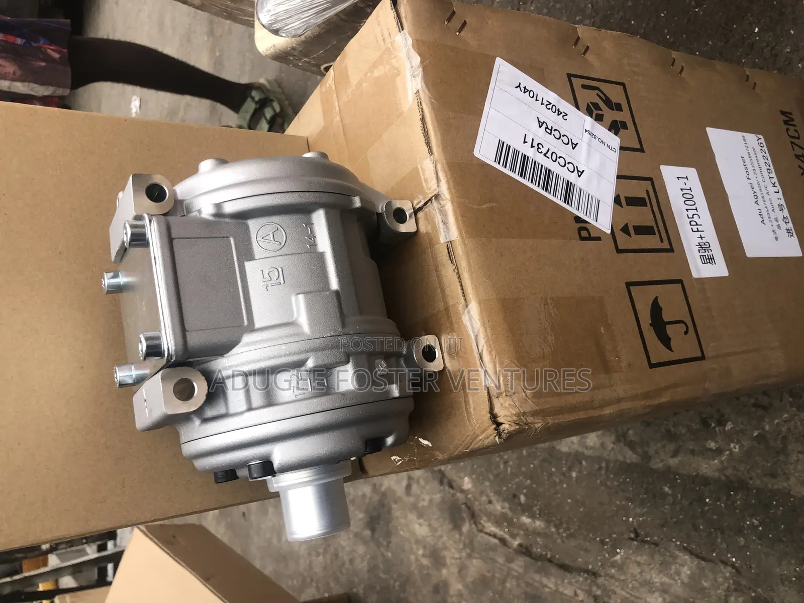 Universal A15 Compressor Fits Toyota,Hyundai and Kia Cars