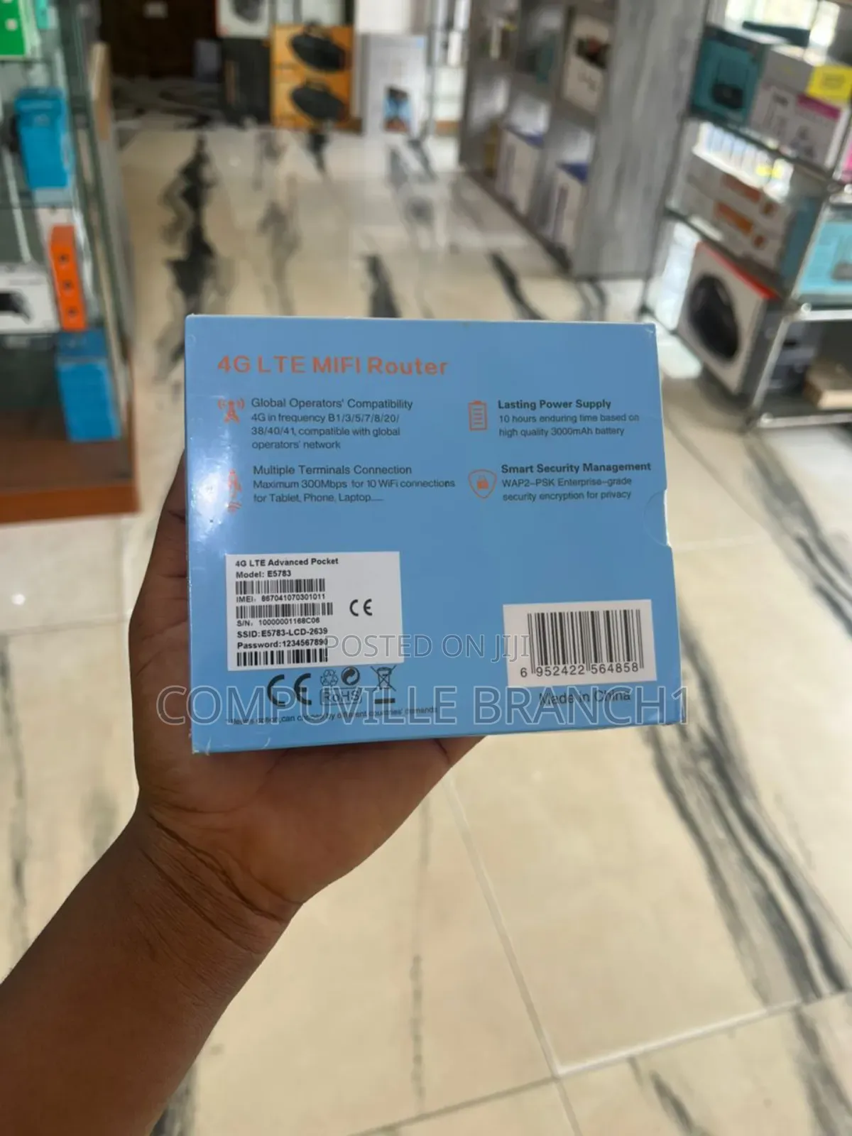 4g Lte Mi-Fi Router