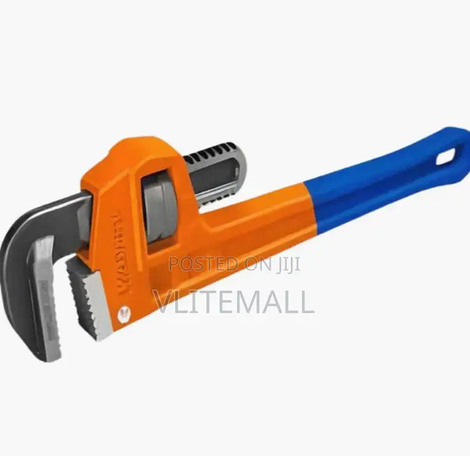 Wadfow 8" Pipe Wrench With Cr-v Jaw - Wpw8108