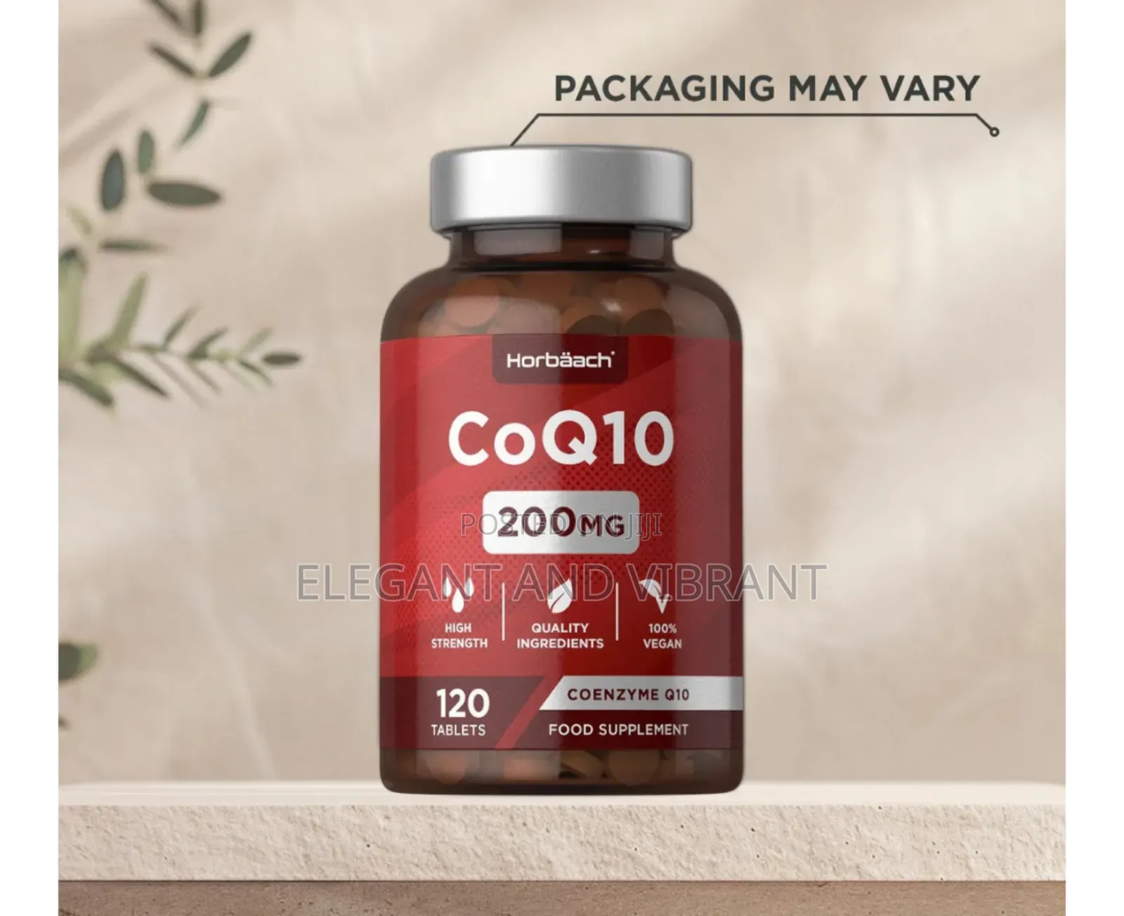Coq10 Coenzyme Q10 200 Mg | 120 Tablets