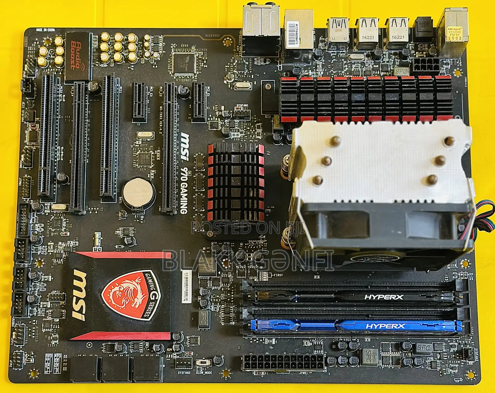 Amd Fx 8-cores Cpu+Msi Gaming Board+Air Cooler+12gb Ram