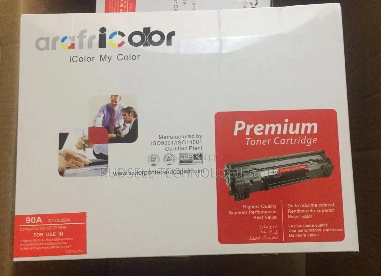 Toner 90a (Ce390a) Black Laserjet Toner Cartridge