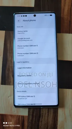 Google Pixel 6 Pro 128 GB White