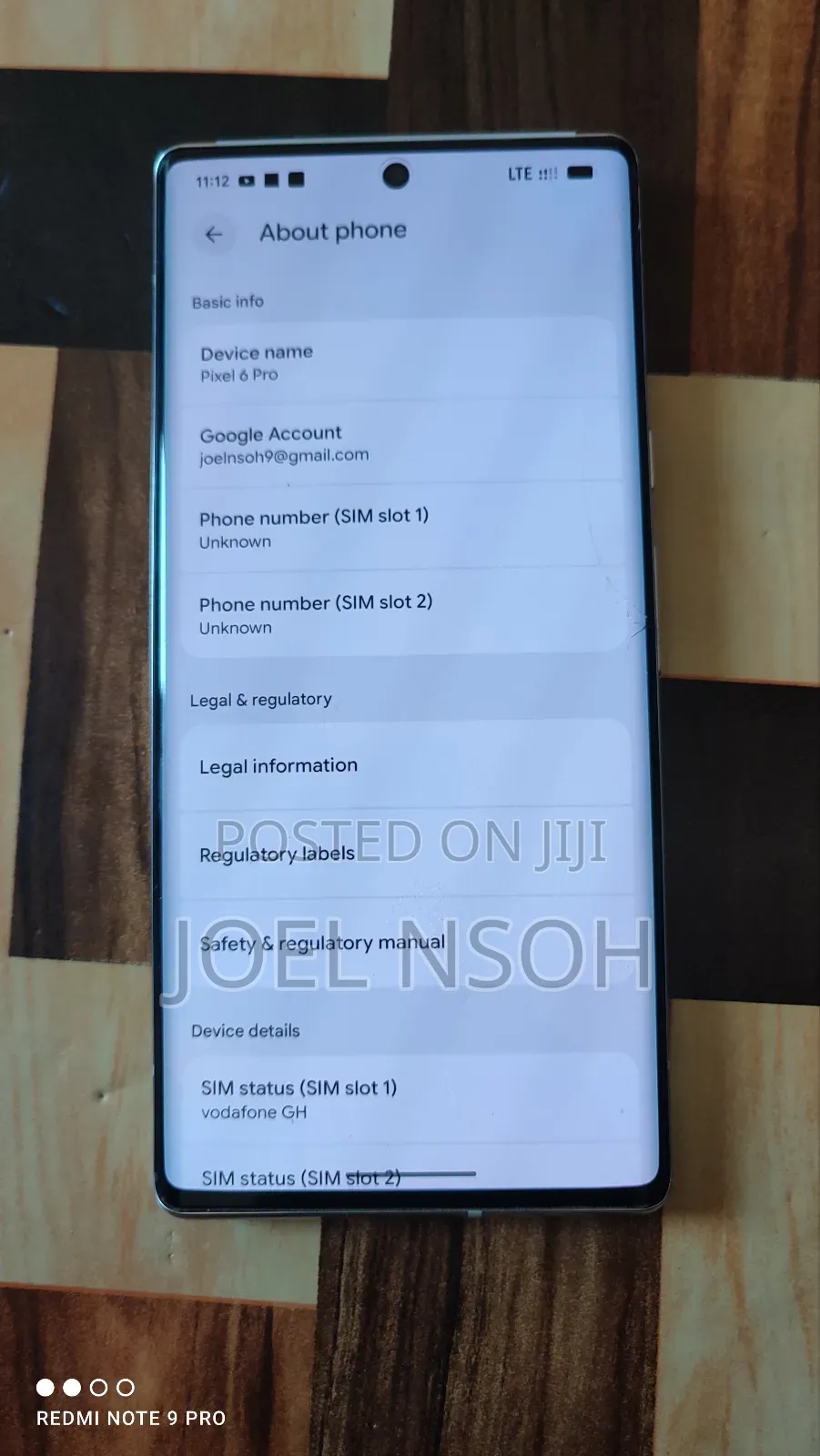 Google Pixel 6 Pro 128 GB White